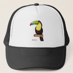 Gorra De Camionero Ilustracion de personalizado de pájaros toscanos c