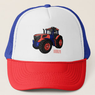 Gorra De Camionero Ilustracion de personalizado de tractores