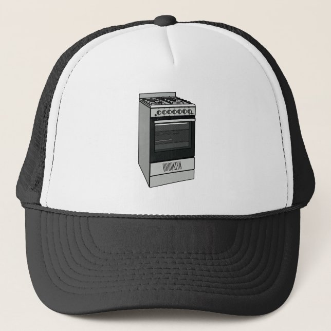 Gorra De Camionero Ilustracion de personalizado eléctrico (Anverso)