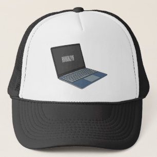 Gorra De Camionero Ilustracion de personalizado para portátiles