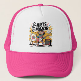Gorra De Camionero Ilustracion de Personalizado principal de arte - C
