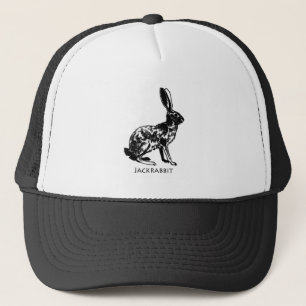 Gorra De Camionero Ilustracion del Jackrabbit