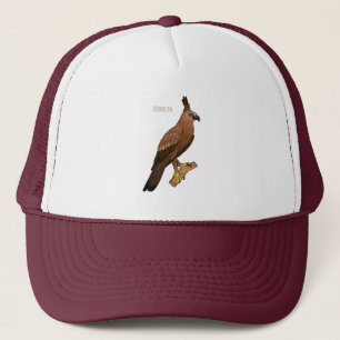 Gorra De Camionero Ilustracion del personalizado de las aves de Javan