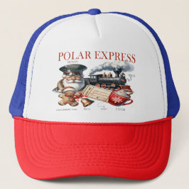 Gorra De Camionero Ilustracion mágico Polar Express