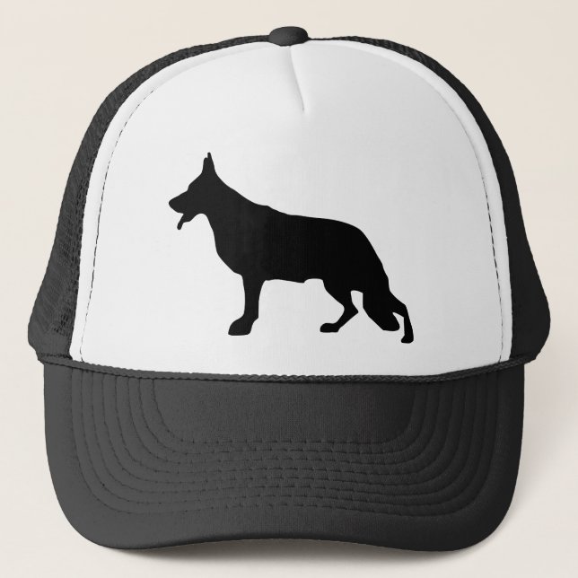 Gorra De Camionero ilustración mínima de pastor (Anverso)