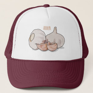 Gorra De Camionero Ilustracion personalizado de ajo