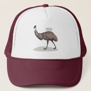 Gorra De Camionero Ilustracion personalizado de aves de la Uem