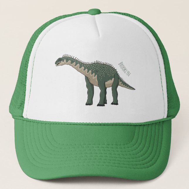 Gorra De Camionero Ilustracion personalizado de Barapasaurus (Anverso)