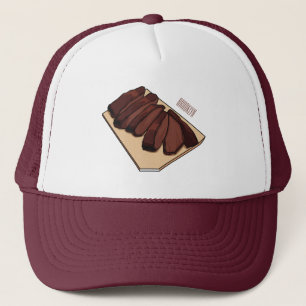 Gorra De Camionero Ilustracion personalizado de brisket de carne