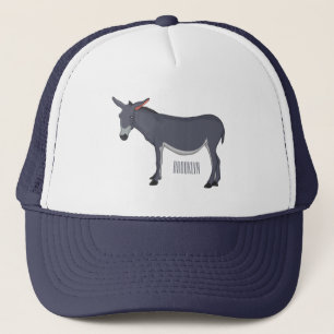 Gorra De Camionero Ilustracion personalizado de burro
