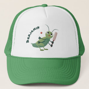 Gorra De Camionero Ilustracion personalizado de insectos de cricket v