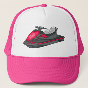 Gorra De Camionero Ilustracion personalizado de moto acuática