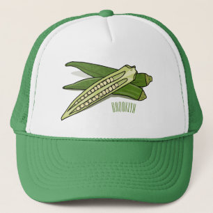 Gorra De Camionero Ilustracion personalizado de Okra