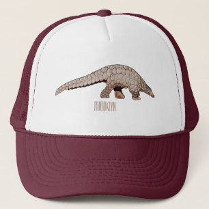 Gorra De Camionero Ilustracion personalizado de Pangolin