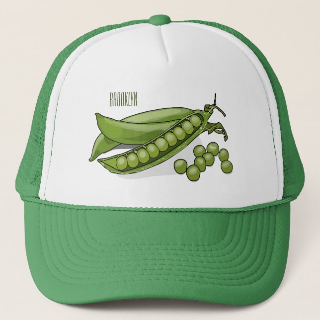 Gorra De Camionero Ilustracion personalizado de Pea (Anverso)