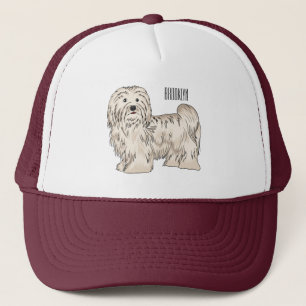 Gorra De Camionero Ilustracion personalizado de perro de La Habana