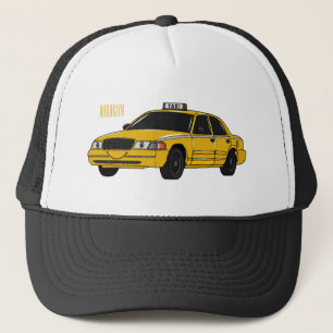 Gorra De Camionero Ilustracion personalizado de taxi