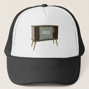 Gorra De Camionero Ilustracion personalizado de televisión