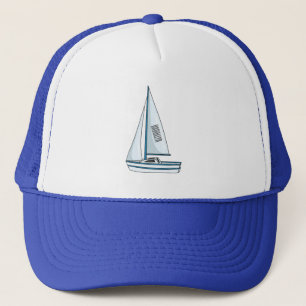 Gorra De Camionero Ilustracion personalizado de velero