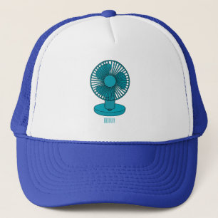 Gorra De Camionero Ilustracion personalizado de ventilador