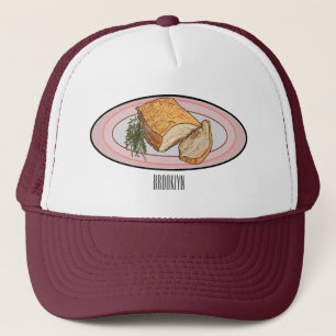 Gorra De Camionero Ilustracion personalizado del vientre de cerdo asa