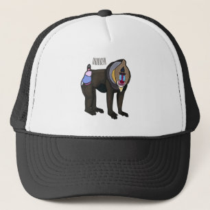 Gorra De Camionero Ilustracion personalizado Mandrill