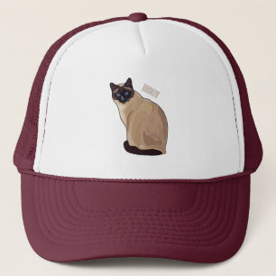 Gorra De Camionero Ilustracion personalizado siamés