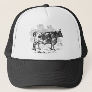 Gorra De Camionero Ilustracion personalizado vaca de Kerry Bull del
