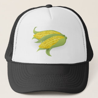 Gorra De Camionero Ilustracion sabroso del maíz dulce