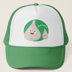 Gorra De Camionero Ilustracion vegetal de personalizado de ajo dulce