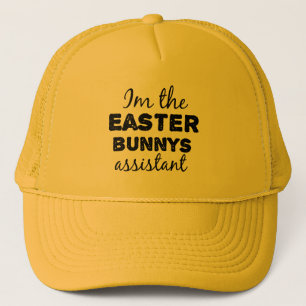 Gorra De Camionero im el asistente de los conejitos de Pascua