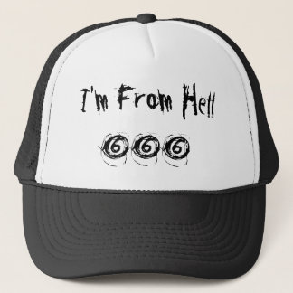 Gorra De Camionero I'm From Hell 666
