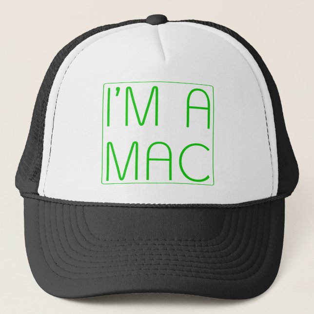 Gorra De Camionero im un mac (Anverso)