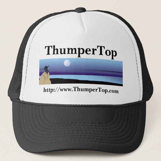 Gorra De Camionero Imagen 010, http://www.ThumperTop.com, ThumperTop (Anverso)