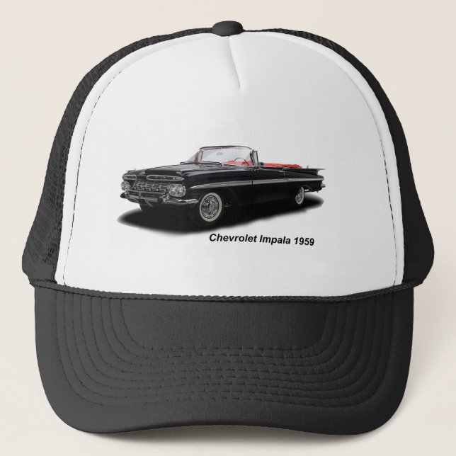 Gorra De Camionero Imagen clásica del coche para Trucker Hat (Anverso)