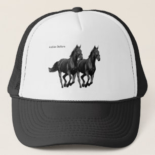 Gorra De Camionero Imagen de caballo para el tapón