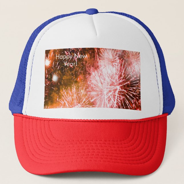 Gorra De Camionero Imagen de Fireworks para el capuchón (Anverso)