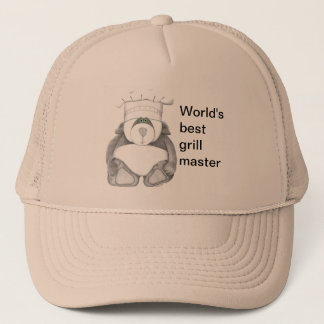 Gorra De Camionero Imagen del cocinero del oso de panda