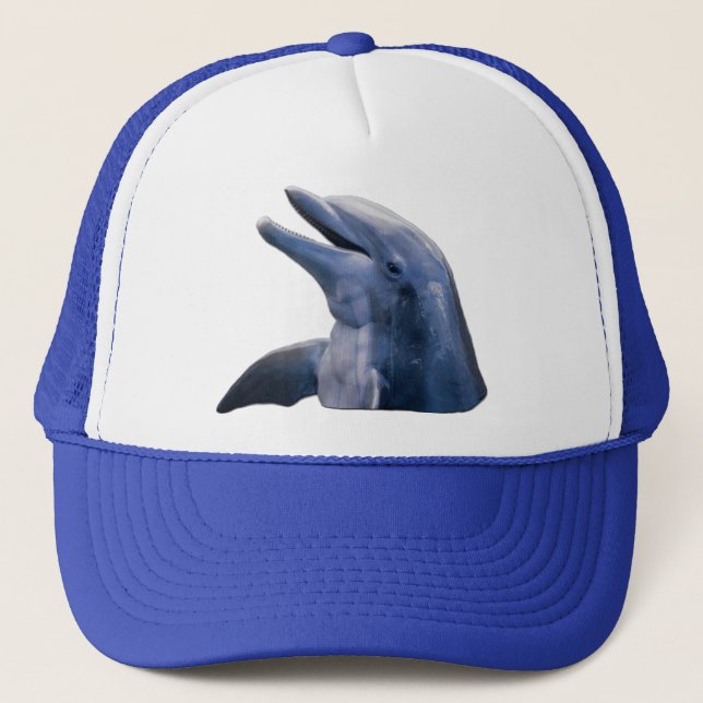 Gorra De Camionero Imagen del delfín (Anverso)