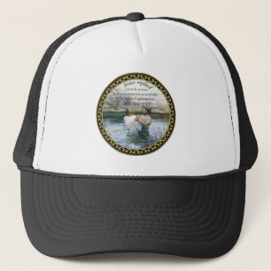 Gorra De Camionero Imagen dos del bautismo del Jesucristo