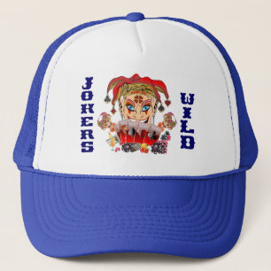 Gorra De Camionero Imagen grande de la opinión salvaje del comodín de