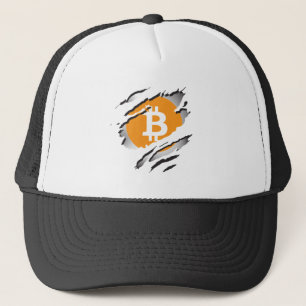 Gorra De Camionero Imagen reveladora de logotipo desgarrado por bitco