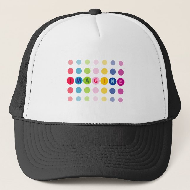Gorra De Camionero Imaginar (Anverso)