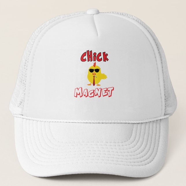 Gorra De Camionero Imán del polluelo (Anverso)
