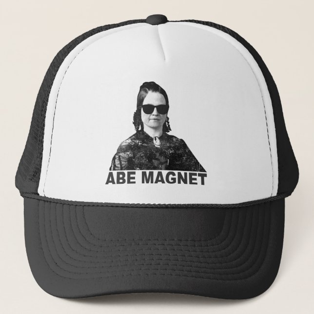 Gorra De Camionero Imán Maria Todd Lincoln de Abe (Anverso)