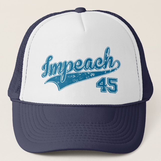 Gorra De Camionero Impedir 45 eslóganes políticos (Anverso)