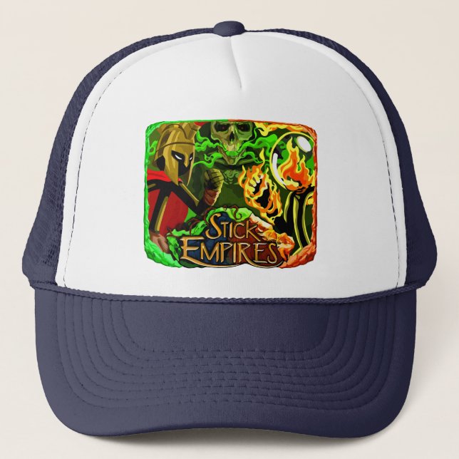 Gorra De Camionero Imperios del palillo - los 3 imperios (Anverso)