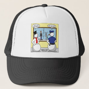 Gorra De Camionero Implacables regalos y tees de Snowman Bunny
