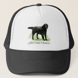 Gorra De Camionero Impresión de arte de recuperación plana
