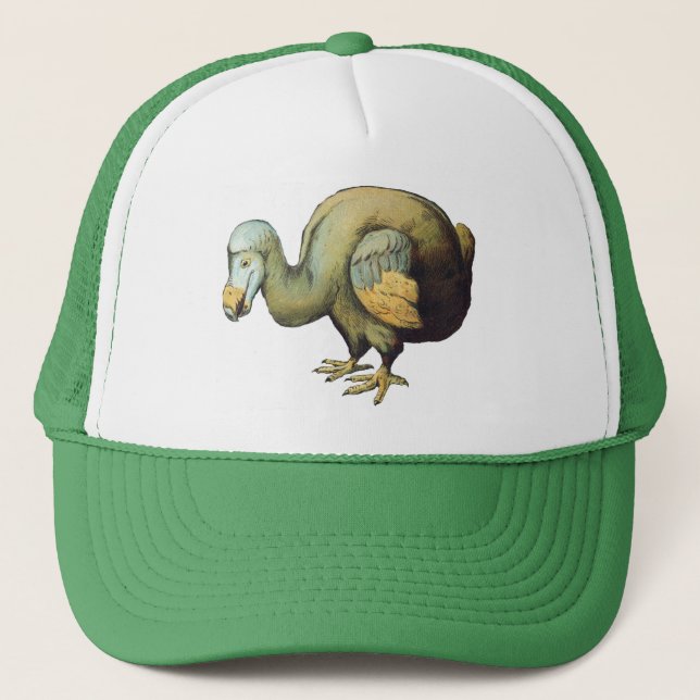Gorra De Camionero Impresión de la antigüedad del Dodo (Anverso)